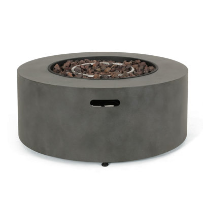 Round Iron Fire Pit, 40,000 BTU
