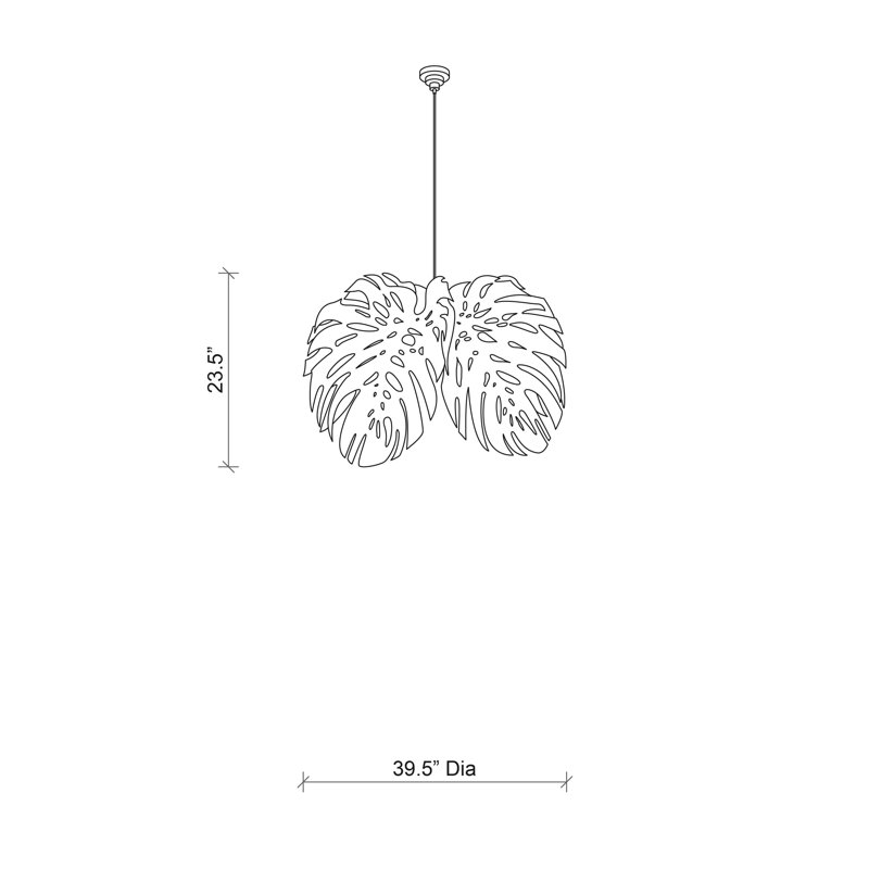 Xavier Clarisse Pendant Light