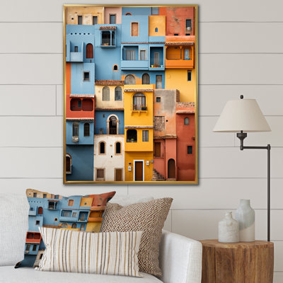 Lazer " Colorful Mexico Colorful Casas This I " Color Photography Print