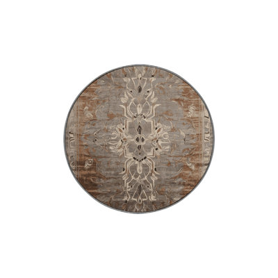 Machine Washable Gray Area Rug