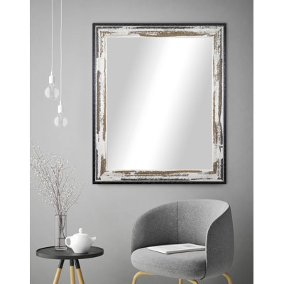 Solid Wood Flat Wall Mirror