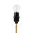 Tap-Control and Dimmable Accent Table Lamp with Power Outlet Gold See below