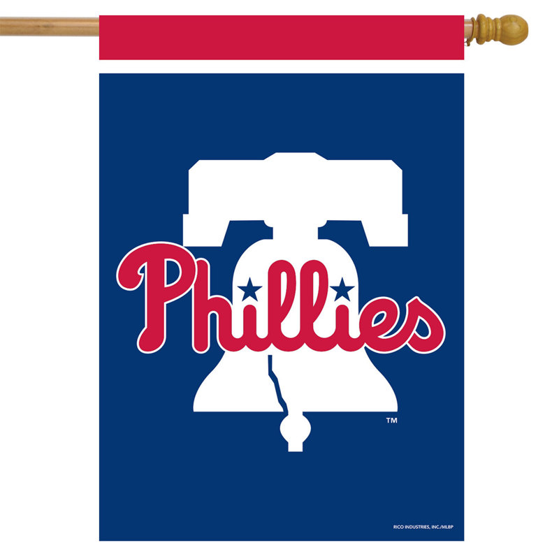 Philadelphia Phillies MLB Licensed House Flag, Phillies de Philadelphie
