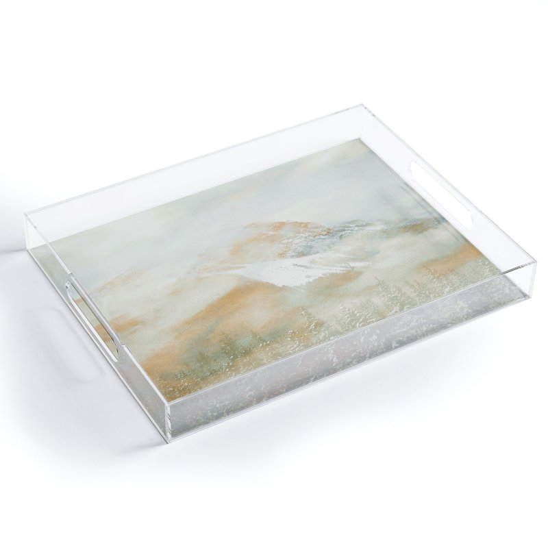 Plastic / Acrylic Tray, 1.75" H x 15.5" W x 12" L