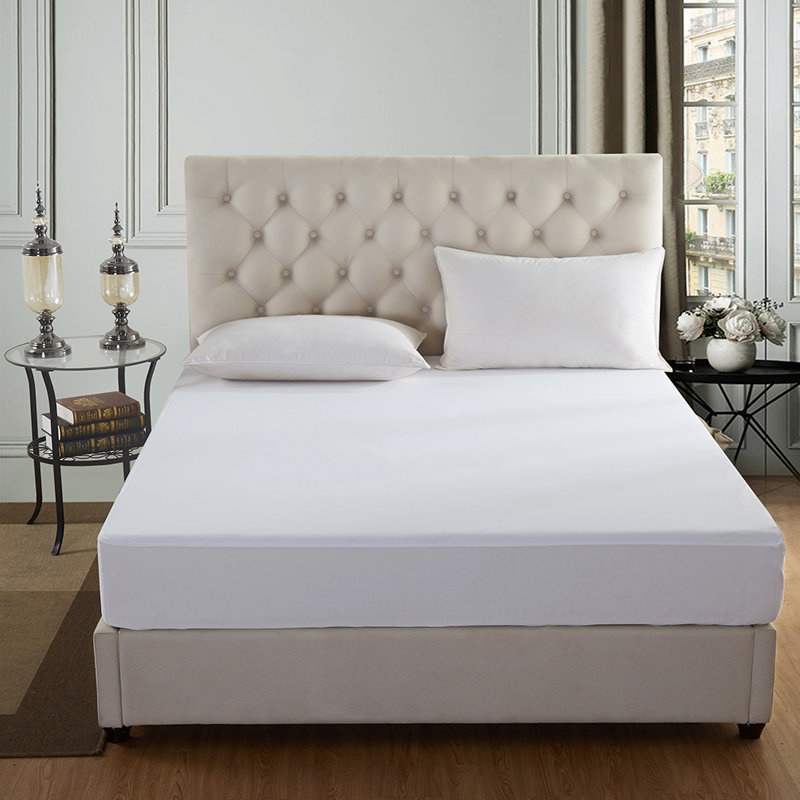 Bemidji Waterproof Fitted Mattress Protector Mattress Protector Case Pack, Twin