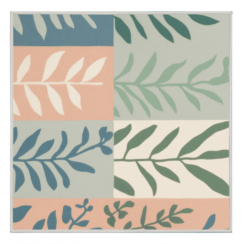 Emerald Tranquility Rug, Square 7'