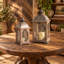 16.94 " Solid Wood Candlestick
