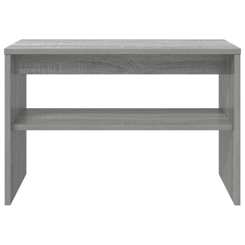 Unfinished TV Stand, 40cm H x 60cm L x 35cm W, Grey Sonoma