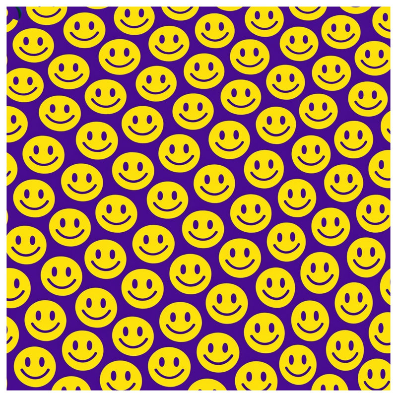 Coussins décoratifs Smiley faces, 14 X 14 pouces