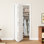 Porte de placard pliante intérieure 36 po x 80 po 1 panneau