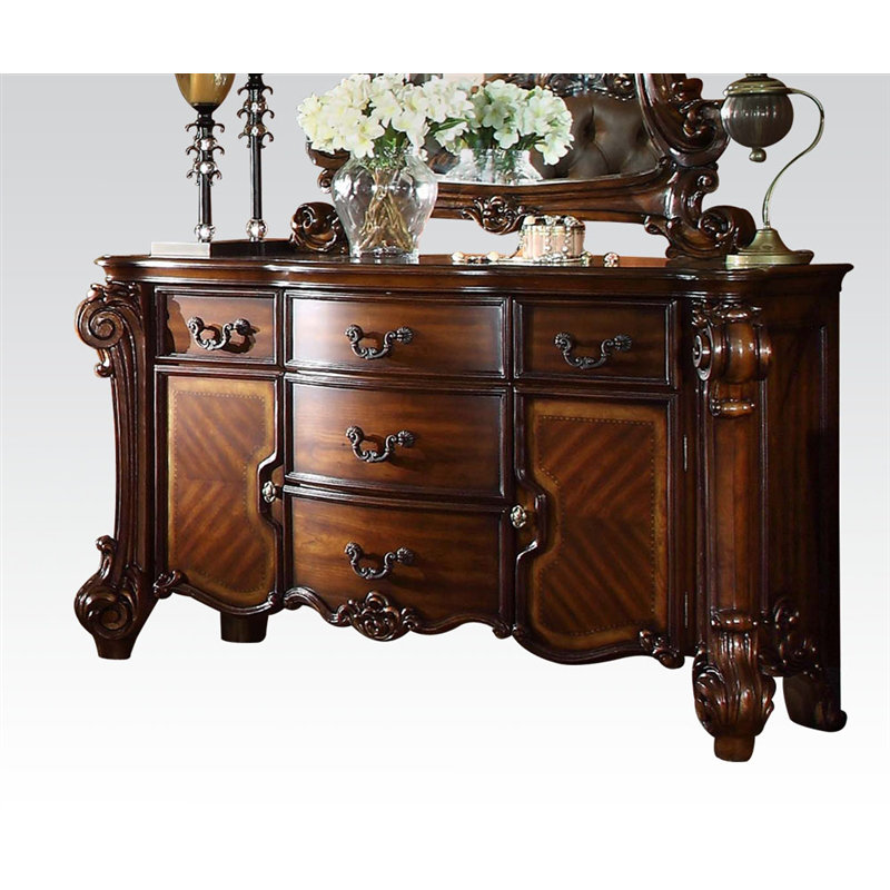 Commode 5 tiroirs avec miroir JV
