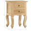 Delavan 40cm W Solid Wood Bedside Table