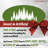 Christmas Time Half Christmas Tree with Warm White LED Lights-588061183