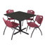 Table de salle à manger Regency Cain-73412174-73412177-97266555