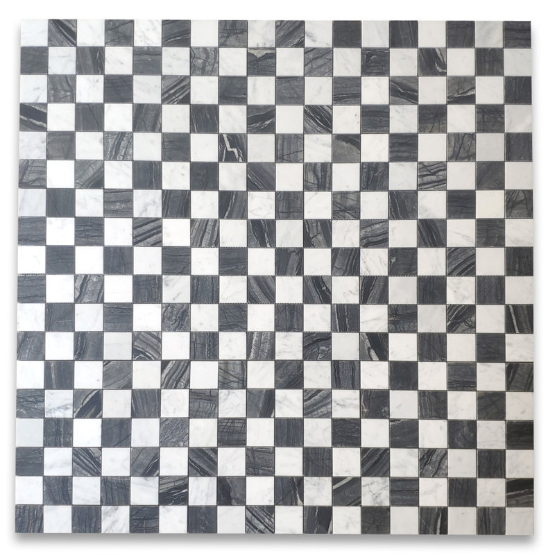 12" x 12" Marble Mosaic Wall & Floor Tile