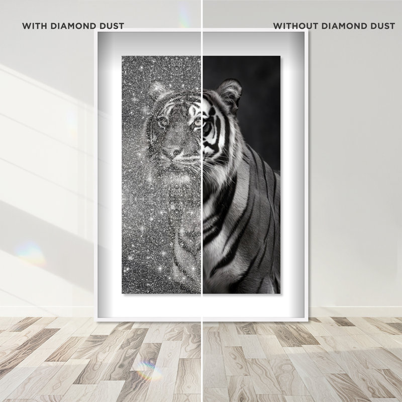 Hidden Strength III Print by Oliver Gal, 37.5" H x 25.5" W, White Shadowbox