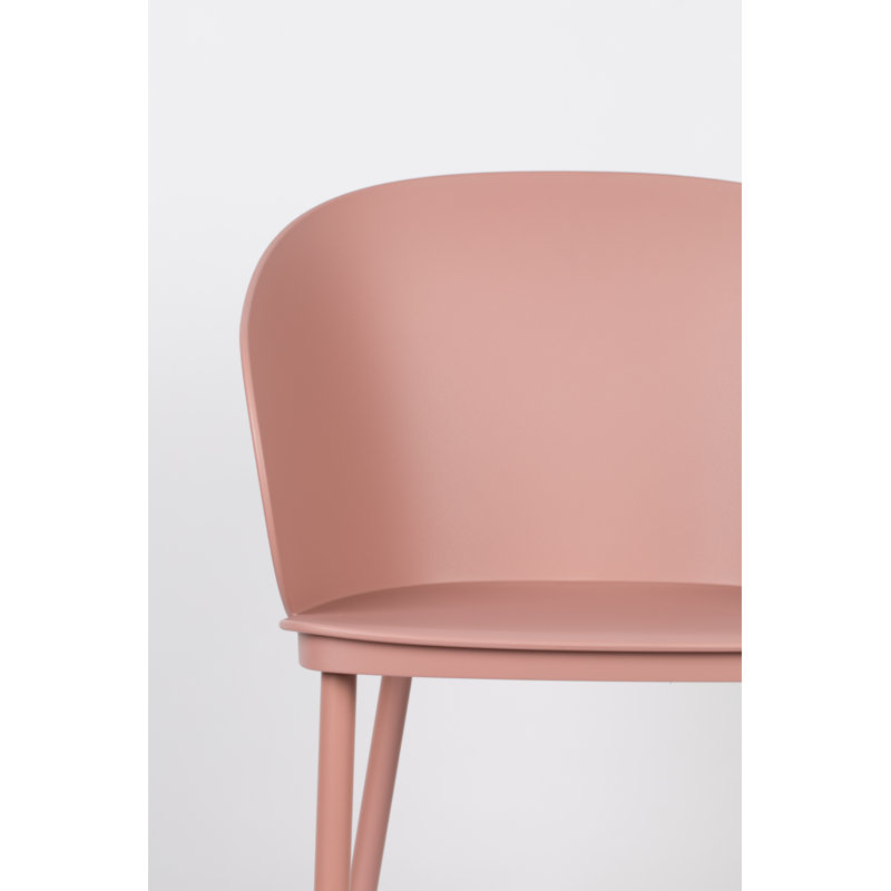 Gigi Arm Chair, Pink