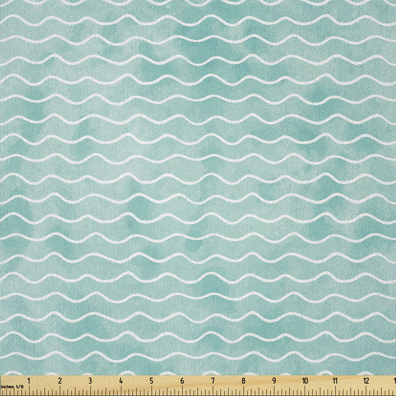 Dawniel Ocean Sea Waves Multi-purpose Fabric