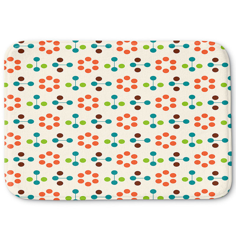 Non-Slip Bath Mat, 34" W x 21" L x 1" H