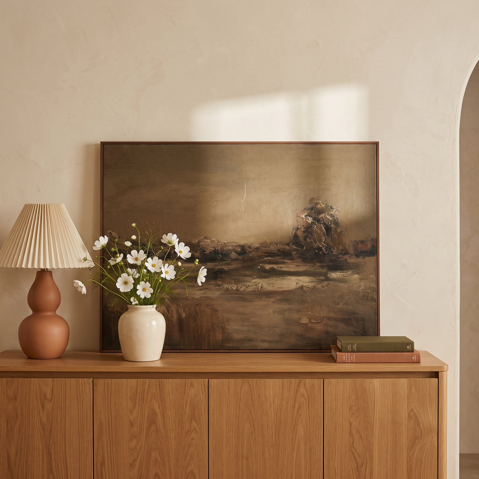 Ode Framed Painting