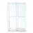 48'' W 77.5'' H Framed Rectangle Double Slide Shower Enclosure-94553878