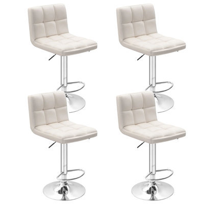 Omraj Swivel Adjustable Height Bar Stool by Corrigan Studio