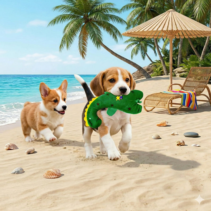 Paquet de 30 jouets pelucheux mignons pour petits chiens