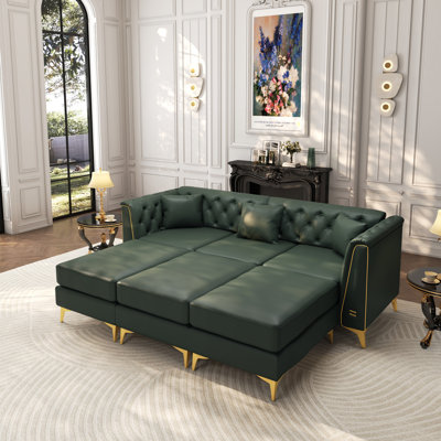 81.5" W Chesterfield Sofa