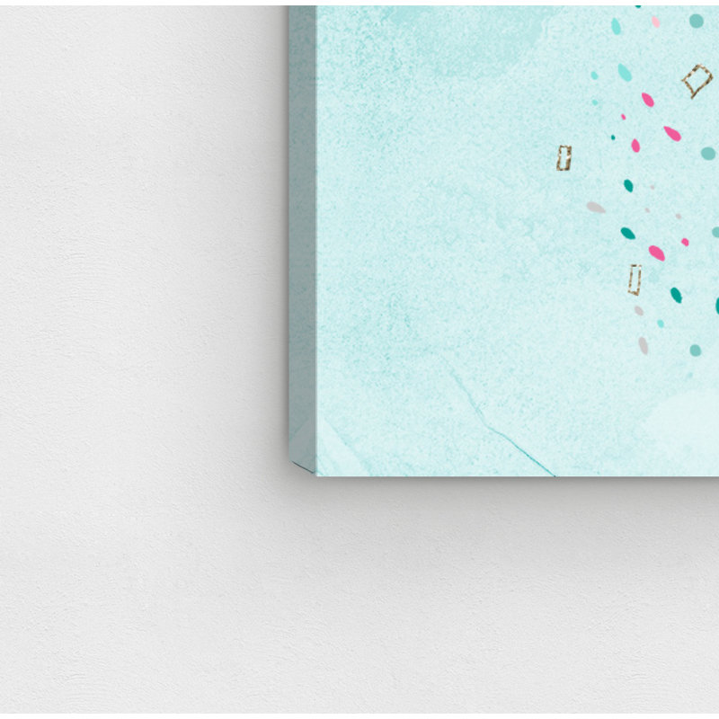 Art sur toile happy cloud Hillen, H 12 po x l 12 po x P 1,5 po