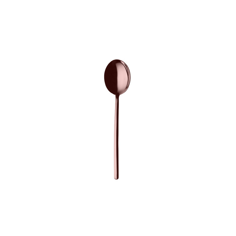 MEPRA Due 6-Piece Coffee Spoon Set, Bronze