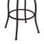 Tabouret de bar et de comptoir pivotant Edgin-2081179330