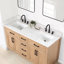 Ensemble de meuble-lavabo double 60 po Gavino-458687471-458687464