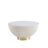 Anderson 28" Modern Vegan Leather Upholstered Stainless Steel Coffee Table with Sintered Stone Top in Cream-1822890439