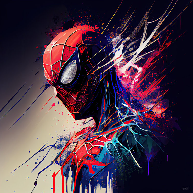 ATX Art Group LLC Spider-Man I On Canvas by Maki Print - Wayfair Canada