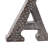 Text & Numbers Letter Block