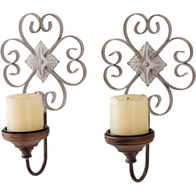 Antique Wall Candle And Wall Lamp