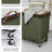 320L Laundry Basket With Wheels, Large Rolling Laundry Hamper With Handles, Metal Frame Laundry Cart For Laundry Room, Bedroom, Hotel, Closet, Dorm-861747538