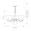 Vancleave 5 - Light Shaded Chandelier-12644280