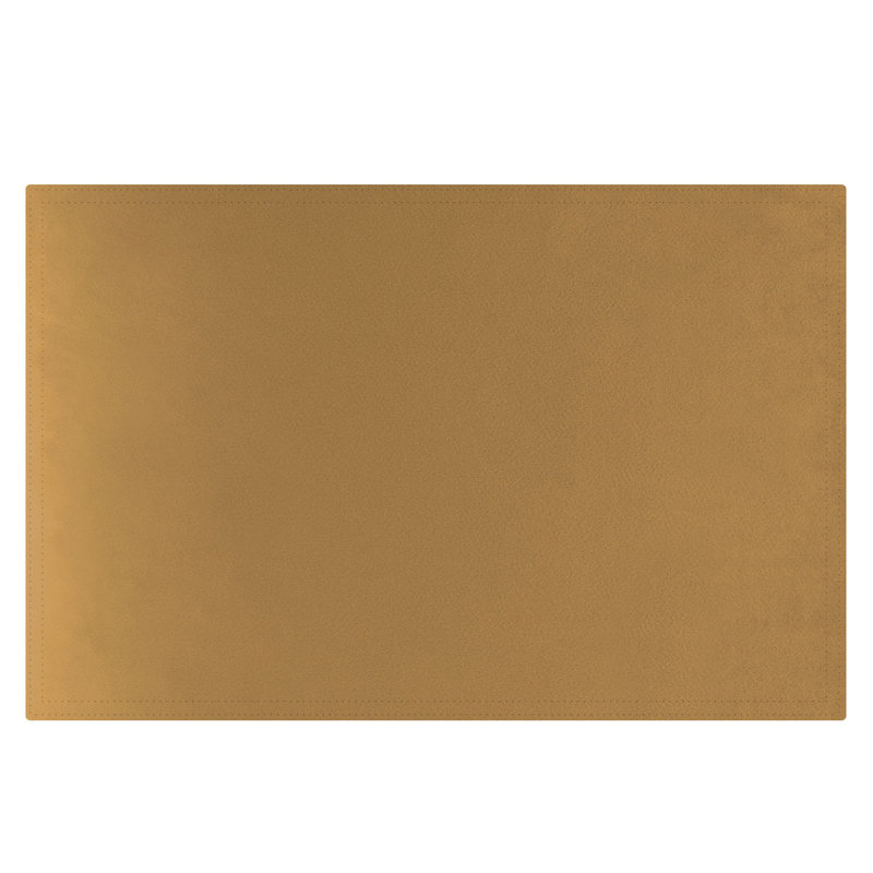 Napperon simple 18 po, Velours doré