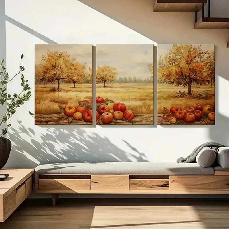 3 Piece Wrapped Canvas Painting