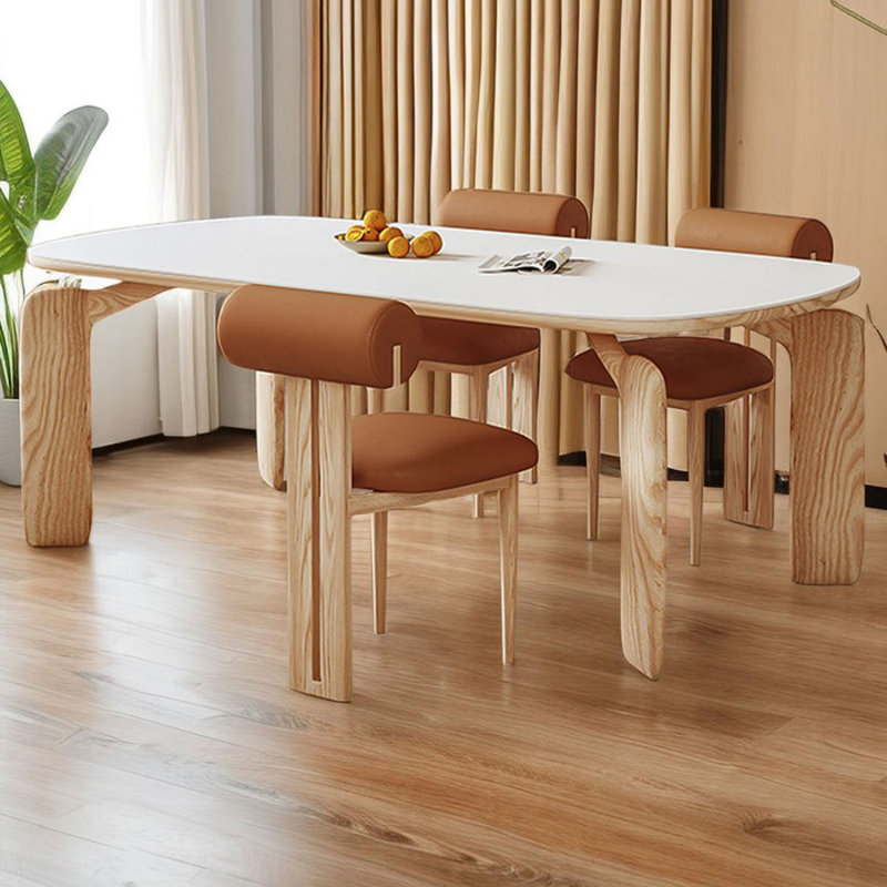 Ensemble de table de salle à manger 4 personnes, H 29,53 po x l 55,12 po x P 31,5 po