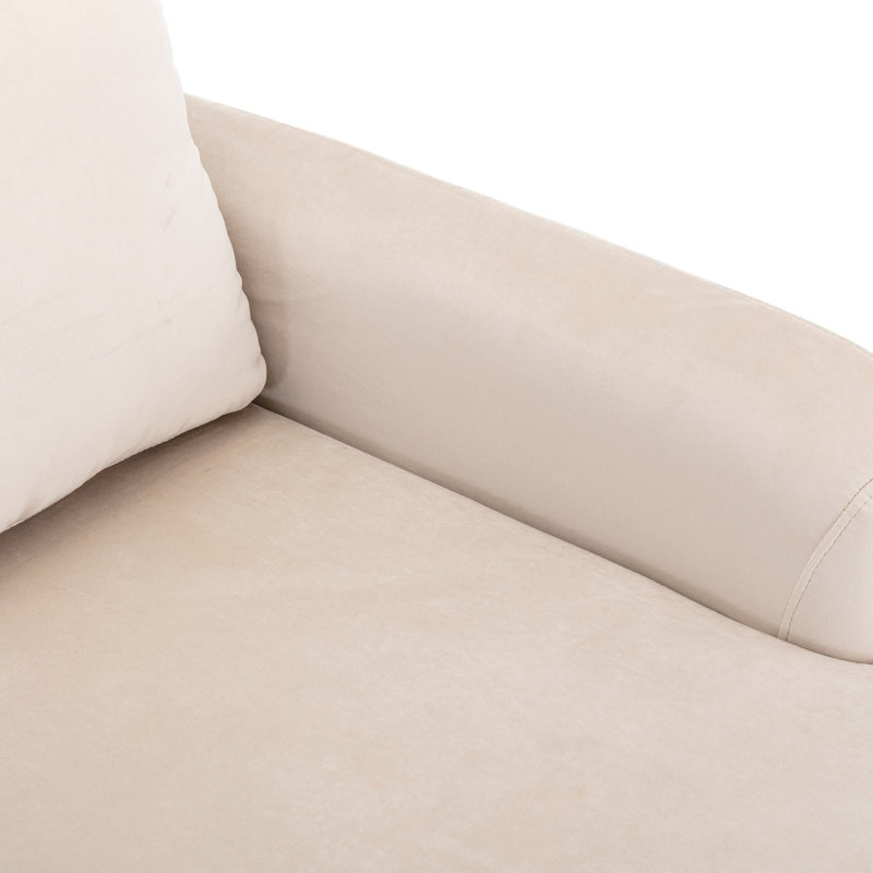Canapé modulaire réversible, Polyester beige