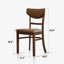Ensemble de 2 chaises d'appoint rembourrées Halo-1762021555