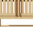 Bamboo Wall Mounted Bathroom Cabinet with Towel Bar, Bathroom Storage Cabinet with Shelves