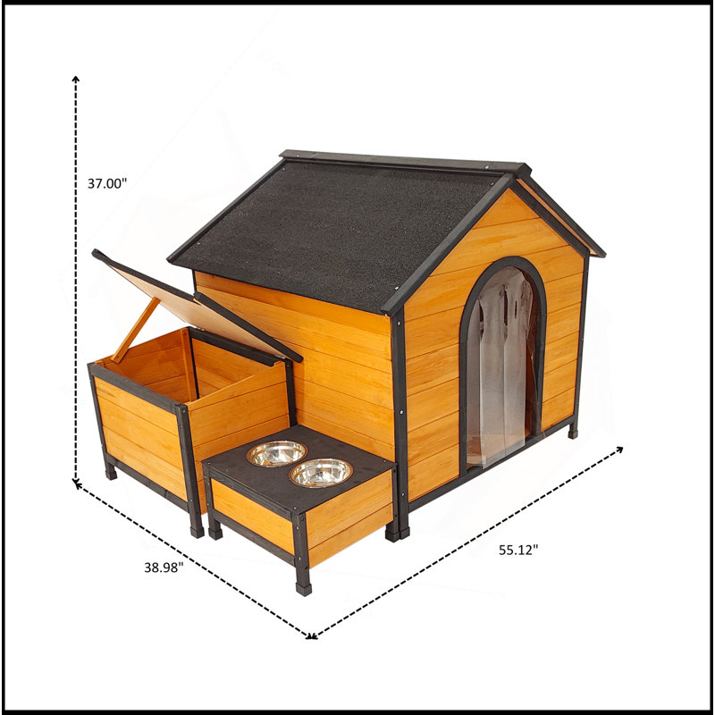 Niche pour chien portable et solide pour aire de jeux