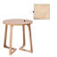 Table d'appoint étroite en bois massif Living Table