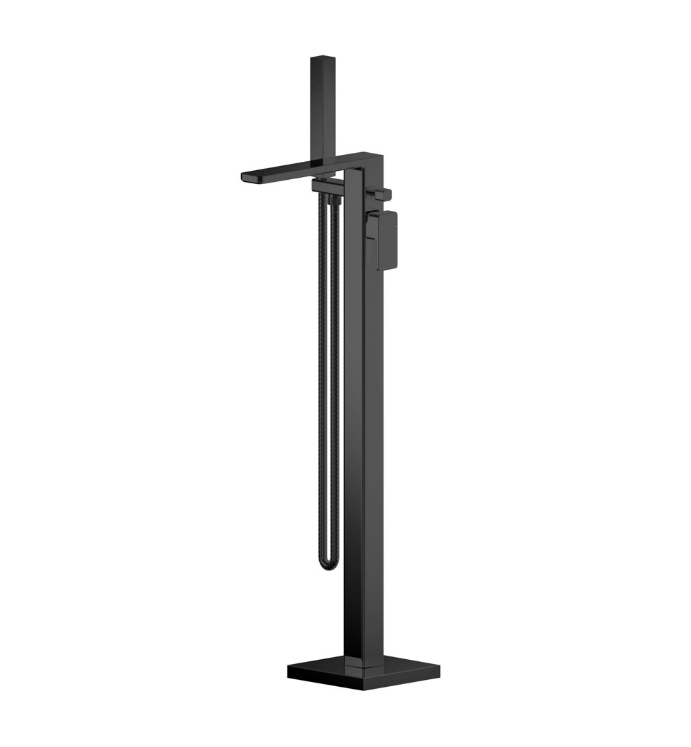 Windon 1 Handle Floor Bath Shower Mixer Bath Filler with Diverter