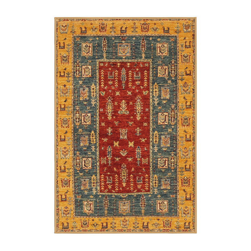 Tapis abstrait moderne 2865, Rectangle 5 pi x 7 pi