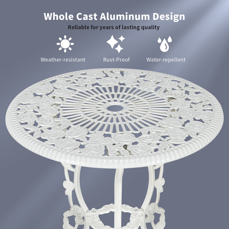 2 - Person Patio Dining Set with Round Table