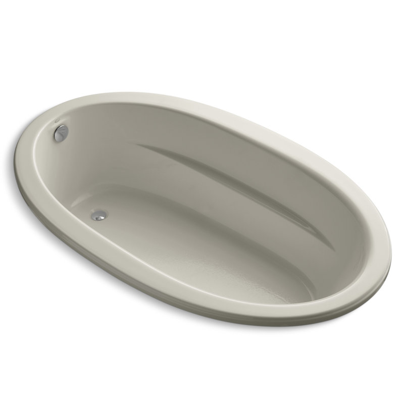 Sunward 72" x 42" Soaking Bathtub, Sandbar